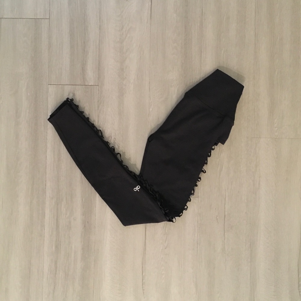 Alo Yoga High Line Lace-Up Leggings